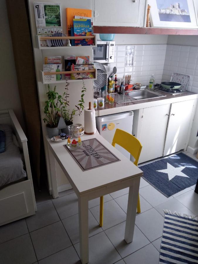 Charming Studio With Patio In The Heart Of Marsella Exterior foto